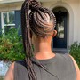 Adults cornrow  (natura hair)