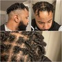 Trim Back and Sides with Locs