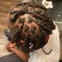 Kid's Braids with natural hair