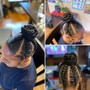 Kid's large lemonade Braids