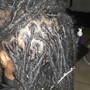 Cut locs into a style or even locs ( retwist not included)