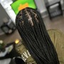 Medium Knotless Braids