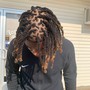 Loc maintenence - mid-back length