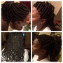 Medium Knot-Less Braids