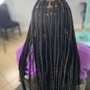 Kid's large Knotless braids