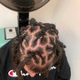 Kid's retwist with ANY  style  ANY LENGTH