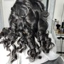 (Natural Hair) Shampoo/ Blowdry