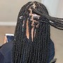 HAIR ONLY for Boho  braids with human hair