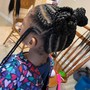 Kid's Straight Back Braids