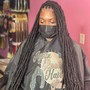 Loc Retwist 70+ locs (Small or Smedium)