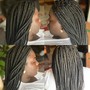 Small Butt Box Braids “butt length”