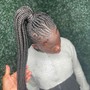 Small Braided Ponytail