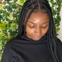 French curl box Braids