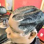 Relaxer sides and back only