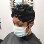 NEW SHORT Pixie Haircut | Virgin Relaxer