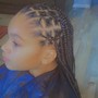 2 French braids