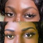 Prom or graduation beat with lashes