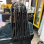 Large Knotless box braids