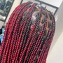 Small-Medium Goddess Knotless Box Braids