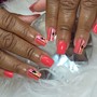 Fullset Acrylic Nails long