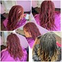 Color Rinse and Silk Press