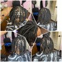 Dreadlock re-twist with two strand  twist style