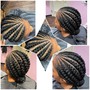 9 to 10 Feed in or Goddess braids $145 Braids Braided back. USE VAGARO ONLY. https://www.vagaro.com/eminenthairsalon1