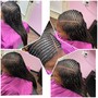 Edges retouch for Knotless Box Braids