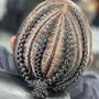 Men Box Braids / Man Bun