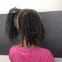 Braided front  half crochet