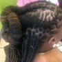 Small Bohemian Braids,( Knotless)