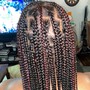 Large Knotless  Braids