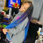 Smedium Knotless Box Braids-Mid Back