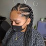 3-4 Feed-In Braids