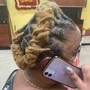 Wig braid down