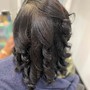 French curl braids