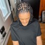 Loc-retwist (Shoulder to Bra strap length)