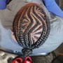 Man bun braids (top part)