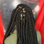 Knotless  Braids/w front braid