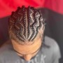 Cornrows men