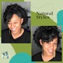 Natural Perm Rods