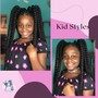 Feed-In Braids :Styled