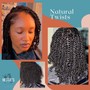 Invisible Locs w/ Natural Hair