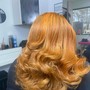 Customized Natural hair Coloring treatment and Style