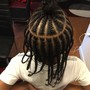 Wig braid down