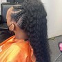 Shampoo and Stlyle (relaxed hair)