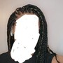 Medium Box Braids (butt length)