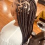 Flat twist up-do