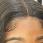 Front hair line color  touch up