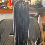 Medium Goddess Knotless Braids